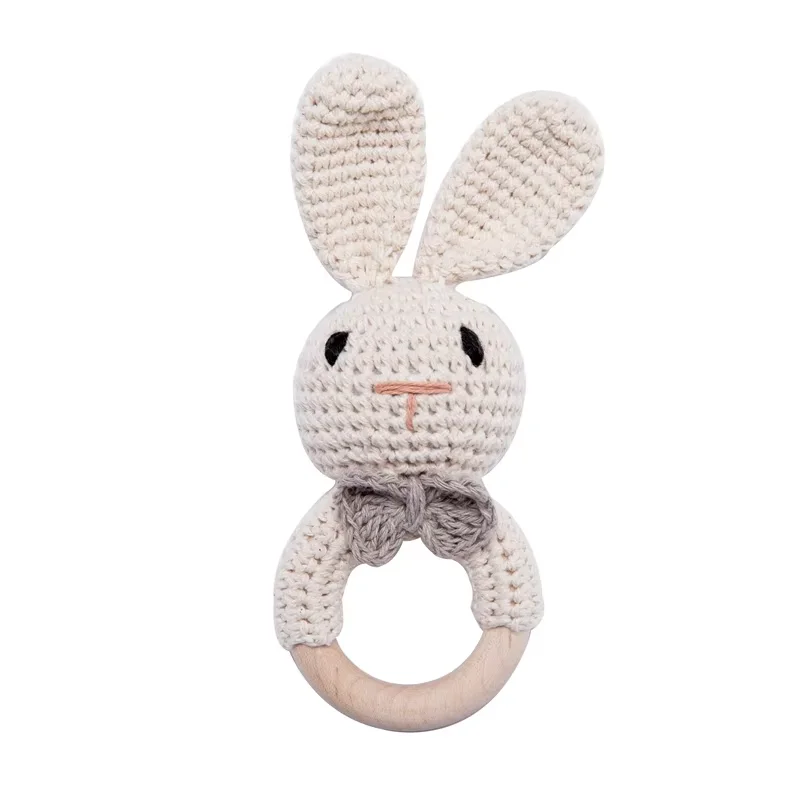 Baby Crochet Rattle Wooden Teether Toy Bpa Free Wood Rodent Rabbit Rattle Baby Mobile Play Gym Newborn Educational Music Toys Baby Crochet Rattle Wooden Teether Toy Bpa Free Wood Rodent Rabbit Rattle Baby Mobile Play Gym Newborn Educational Music Toys - Image 16