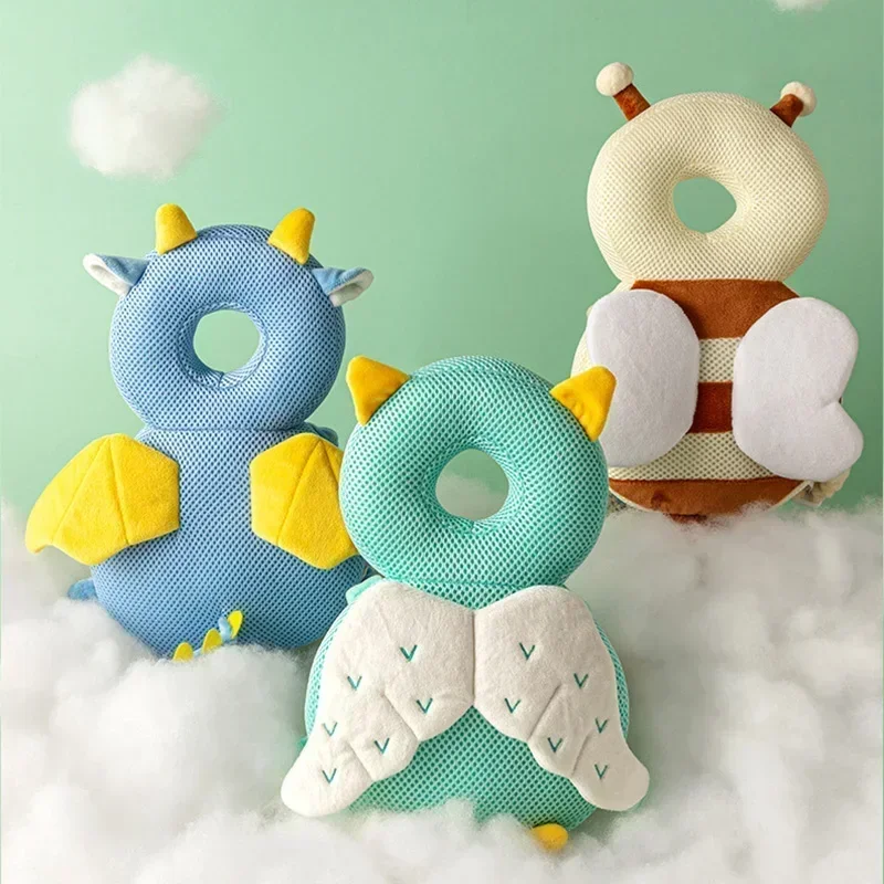 1-3T Toddler Baby Head Protector Safety Pad Cushion Back Prevent Injured Angel Bee Cartoon Security Pillows Protective Headgear 1-3T Toddler Baby Head Protector Safety Pad Cushion Back Prevent Injured Angel Bee Cartoon Security Pillows Protective Headgear - Image 6