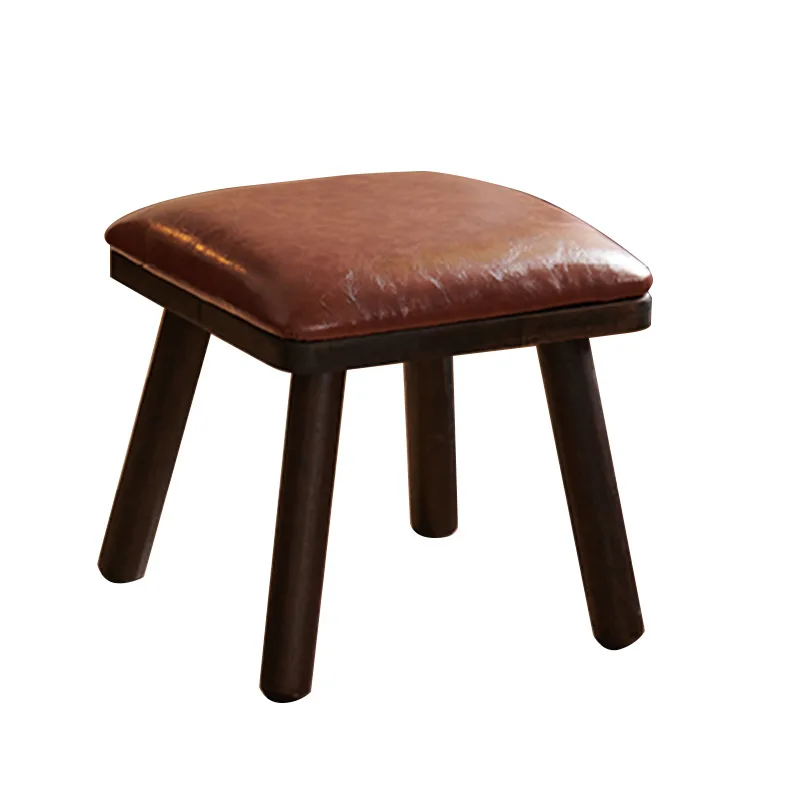 Creative All Solid Wood Small Stool Modern Shoe Stool Kindergarten Original Wood Color Stools Children'S Home Small Stools Creative All Solid Wood Small Stool Modern Shoe Stool Kindergarten Original Wood Color Stools Children'S Home Small Stools - Image 18