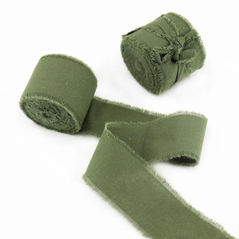 Reine Baumwolle Hand Zerrissene Rohkante Band Diy Geschenkbox Verpackung Grußkarte Dekoration Braut Hand Stick Blume Blume Krawatte Band Reine Baumwolle Hand Zerrissene Rohkante Band Diy Geschenkbox Verpackung Grußkarte Dekoration Braut Hand Stick Blume Blume Krawatte Band - Image 8