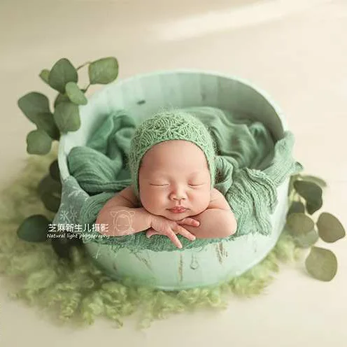 Newborn Photography Props Furniture Baby Photography Photo Shoot Vintage Posing Wood Bed Photograpghy Baskets Baby Souvenirs Newborn Photography Props Furniture Baby Photography Photo Shoot Vintage Posing Wood Bed Photograpghy Baskets Baby Souvenirs - Image 2