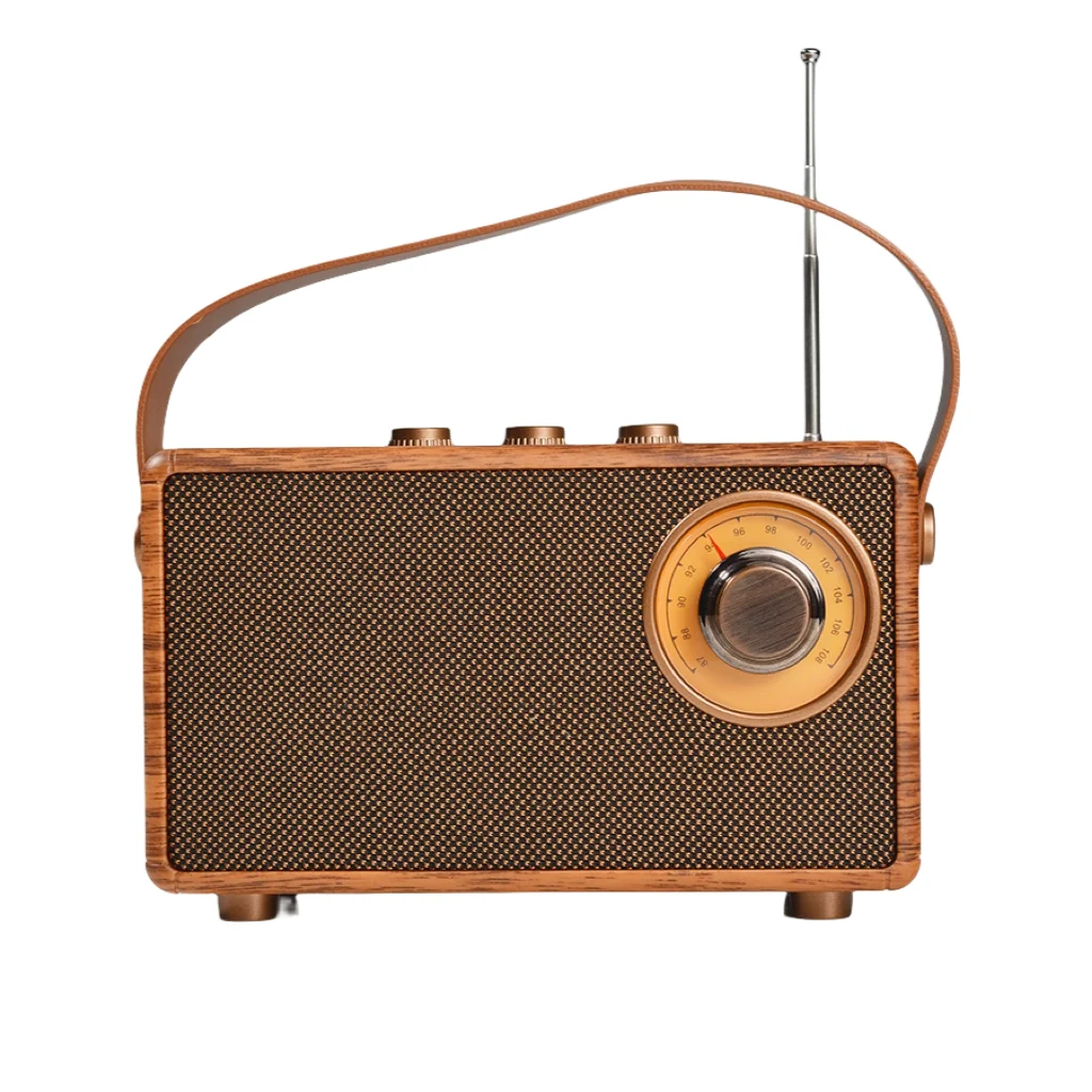 Retro Bluetooth-Lautsprecher – Tragbare Kabellose Stereo-Soundbox Mit Fm-Radio, Mp3-Player, Hochwertigem Klang &Amp; Wiederaufladbarem Akku Retro Bluetooth-Lautsprecher – Tragbare Kabellose Stereo-Soundbox Mit Fm-Radio, Mp3-Player, Hochwertigem Klang &Amp; Wiederaufladbarem Akku - Image 7