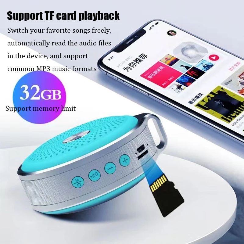 Mini-Bluetooth-Lautsprecher – Tragbarer Hifi-Subwoofer Mit Freisprechfunktion, Tf-Karte, Mp3-Wiedergabe Für Outdoor &Amp; Computer Mini-Bluetooth-Lautsprecher – Tragbarer Hifi-Subwoofer Mit Freisprechfunktion, Tf-Karte, Mp3-Wiedergabe Für Outdoor &Amp; Computer - Image 5