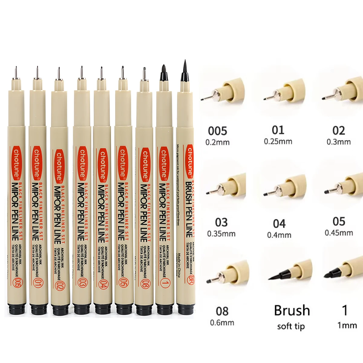 Manga Marker Nadel Stift Kunst Handbemalt Haken Linie Stift Skizze Stifte Schreibwaren Set Kunst Liefert Schule Liefert Kunst Sakura Stift Manga Marker Nadel Stift Kunst Handbemalt Haken Linie Stift Skizze Stifte Schreibwaren Set Kunst Liefert Schule Liefert Kunst Sakura Stift - Image 11