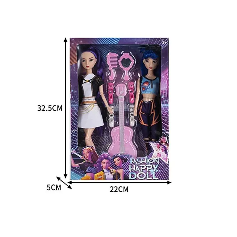 Hot Rumi Mira Zoey Bewegliche Gelenkpuppe 11 Zoll Mit Themenmusik, Niedliches Spielzeug, Schwert, Cosplay-Requisiten, Geschenk Für Fans Hot Rumi Mira Zoey Bewegliche Gelenkpuppe 11 Zoll Mit Themenmusik, Niedliches Spielzeug, Schwert, Cosplay-Requisiten, Geschenk Für Fans - Image 21