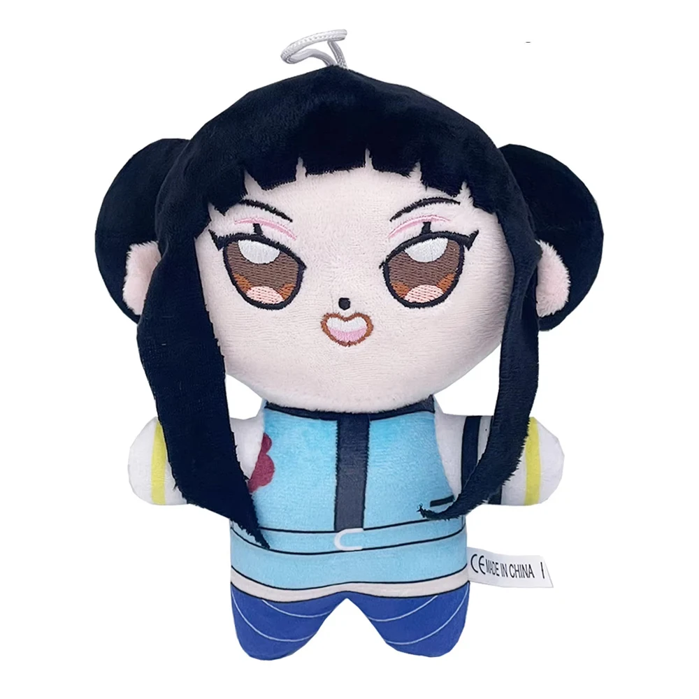 Neue, Angesagte Anime-Hunter-Plüschfigur: Süßer Lila Tiger Mit Schwarzem Hut, Elster Mit 3 Augen, Monsterjäger-Mädchen-Gruppe, Stofftier Für Fans Als Geschenk Neue, Angesagte Anime-Hunter-Plüschfigur: Süßer Lila Tiger Mit Schwarzem Hut, Elster Mit 3 Augen, Monsterjäger-Mädchen-Gruppe, Stofftier Für Fans Als Geschenk - Image 4