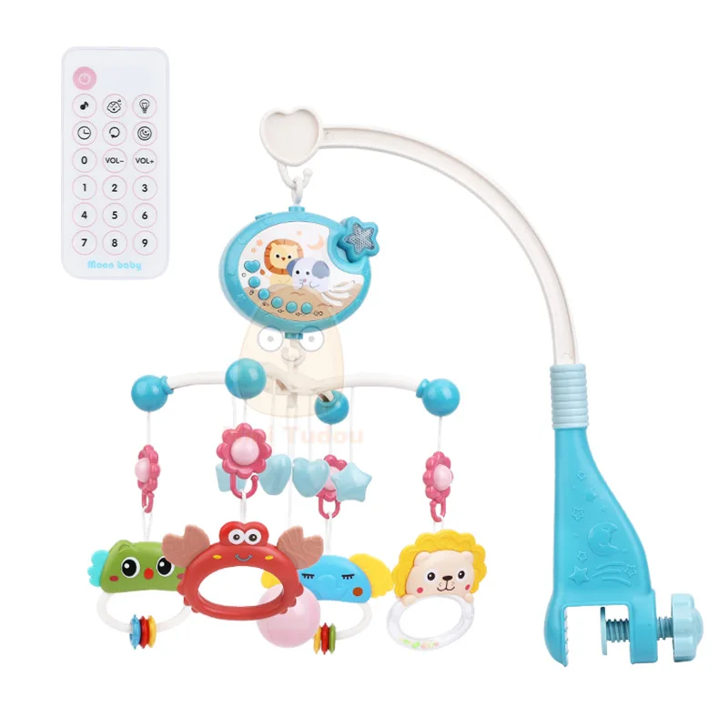 Baby Krippe Mobile Rassel Spielzeug Für 0-12 Monate Infant Rotierenden Musical Projektor Nachtlicht Bett Glocke Pädagogisches Für Neugeborene Geschenk Baby Krippe Mobile Rassel Spielzeug Für 0-12 Monate Infant Rotierenden Musical Projektor Nachtlicht Bett Glocke Pädagogisches Für Neugeborene Geschenk - Image 7