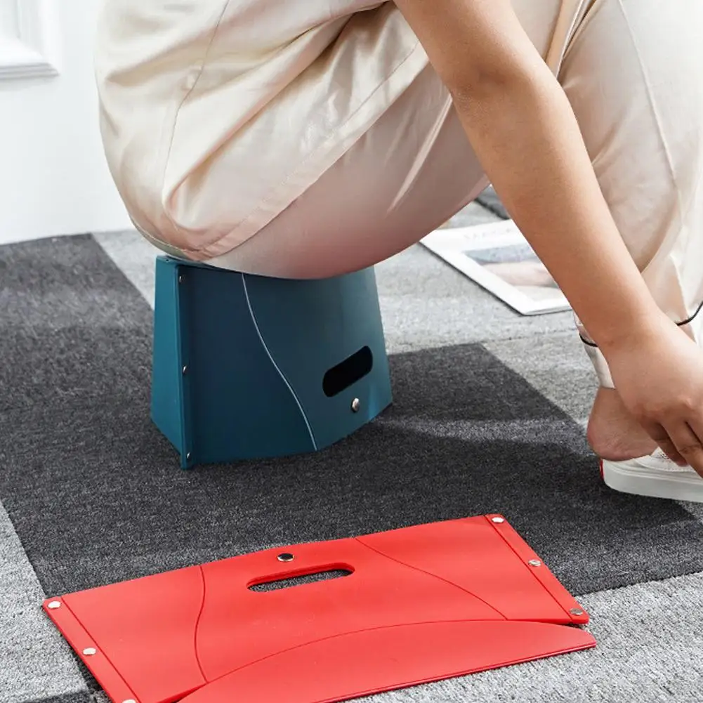 Multifunctional 3-In-1 Folding Stool Portable Pp Plastic Small Bench With Handle Foldable Storage Basket Multifunctional 3-In-1 Folding Stool Portable Pp Plastic Small Bench With Handle Foldable Storage Basket - Image 20