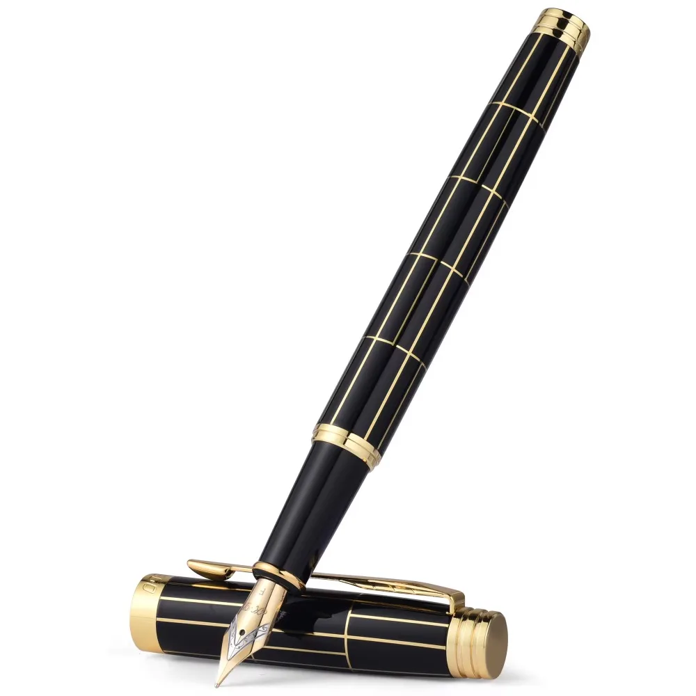 Stone Go 5 Größe Lassical Metal Schwarz Füll Federhalter Konverter Kalligraphie Stifte Zum Schreiben Von Zeichnung Journal Business Geschenks Tifte Stone Go 5 Größe Lassical Metal Schwarz Füll Federhalter Konverter Kalligraphie Stifte Zum Schreiben Von Zeichnung Journal Business Geschenks Tifte - Image 8