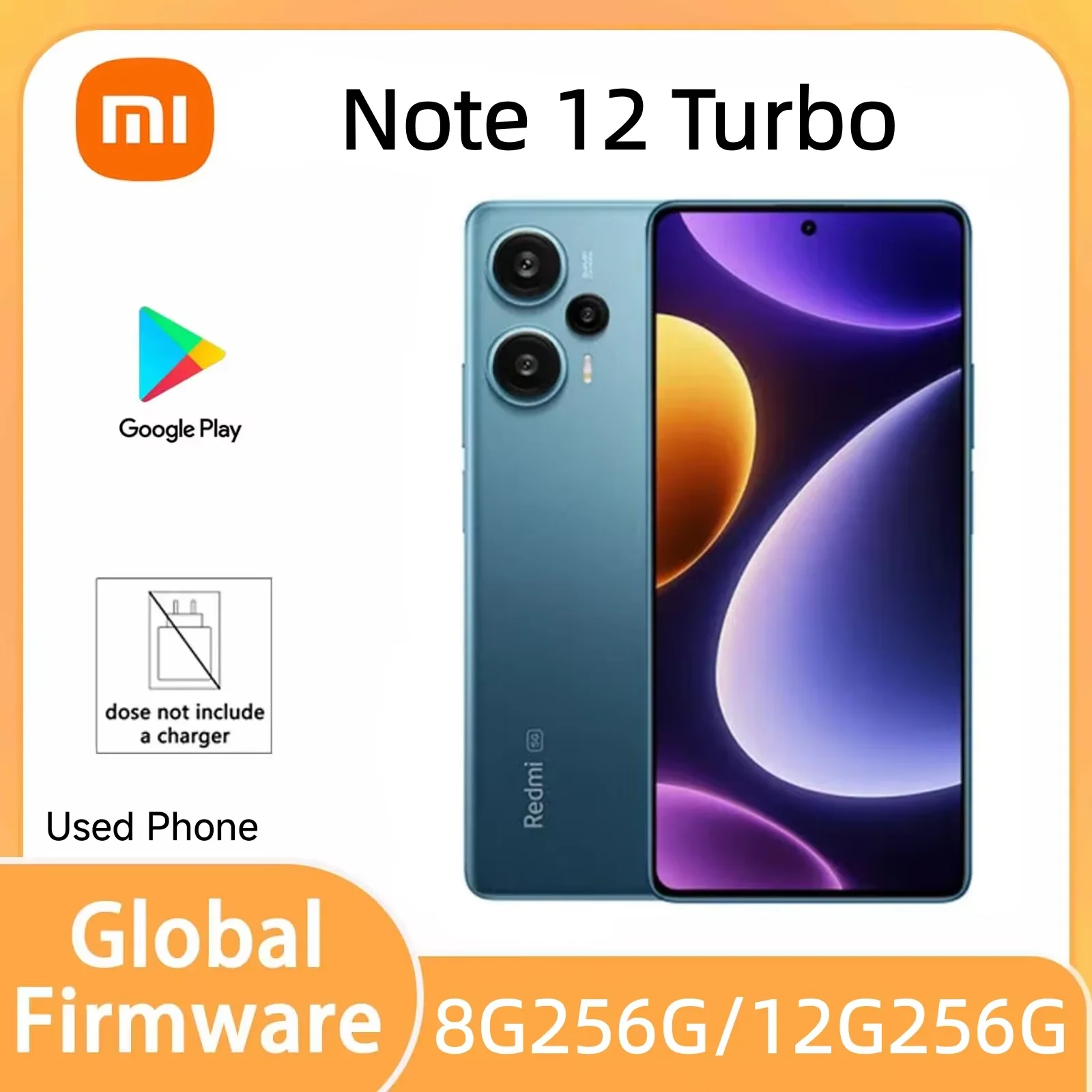 Xiaomi Redmi Note 12 Turbo 5G – Gebrauchtes Smartphone Mit Snapdragon 7+ Gen 2, 67-W-Schnellladen Und 120-Hz-Oled-Display Smartphone