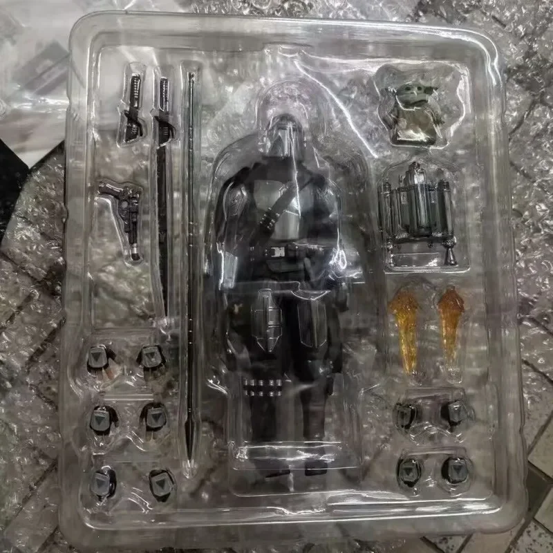In Stock Star Wars Mandalorian 2.0 Electroplated Din Djarin Boxed Articulated Action Figure Collectible Model Toy For Collectors In Stock Star Wars Mandalorian 2.0 Electroplated Din Djarin Boxed Articulated Action Figure Collectible Model Toy For Collectors - Image 6