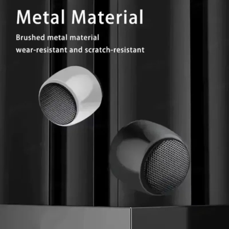 Tragbarer Mini-Bluetooth-Lautsprecher Mit Metallgehäuse, Stereo-Sound &Amp; Mikrofon – Kabelloser Musiklautsprecher Für Outdoor, Reisen &Amp; Partys Tragbarer Mini-Bluetooth-Lautsprecher Mit Metallgehäuse, Stereo-Sound &Amp; Mikrofon – Kabelloser Musiklautsprecher Für Outdoor, Reisen &Amp; Partys - Image 5