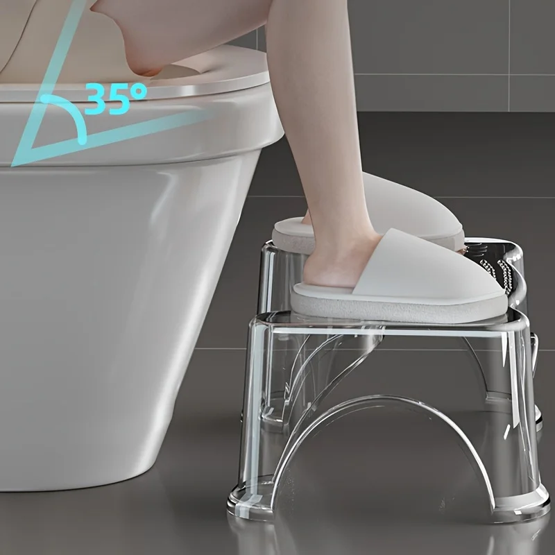 Modern Toilet Stool - Waterproof, Non-Slip Footrest For Adults &Amp; Elderly. Easy-Clean, No Electricity. Modern Toilet Stool - Waterproof, Non-Slip Footrest For Adults &Amp; Elderly. Easy-Clean, No Electricity. - Image 6