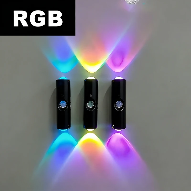 Intelligente Sensor-Wandleuchte Usb-Aufladbar Bewegungsmelder Nachtlicht Led Magnetischer Strahler Für Schlafzimmer Flur Treppe Intelligente Sensor-Wandleuchte Usb-Aufladbar Bewegungsmelder Nachtlicht Led Magnetischer Strahler Für Schlafzimmer Flur Treppe - Image 10