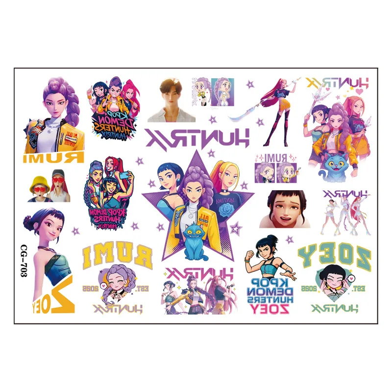Heiße K-Pop Geburtstagsparty-Geschenke: Cartoon-Kinder-Geschenkset – Wiederverwendbarer Strohhalm, Stempelaufkleber, Armband, Schlüsselanhänger, Anstecknadel, Spielbelohnung, Souvenir Heiße K-Pop Geburtstagsparty-Geschenke: Cartoon-Kinder-Geschenkset – Wiederverwendbarer Strohhalm, Stempelaufkleber, Armband, Schlüsselanhänger, Anstecknadel, Spielbelohnung, Souvenir - Image 17