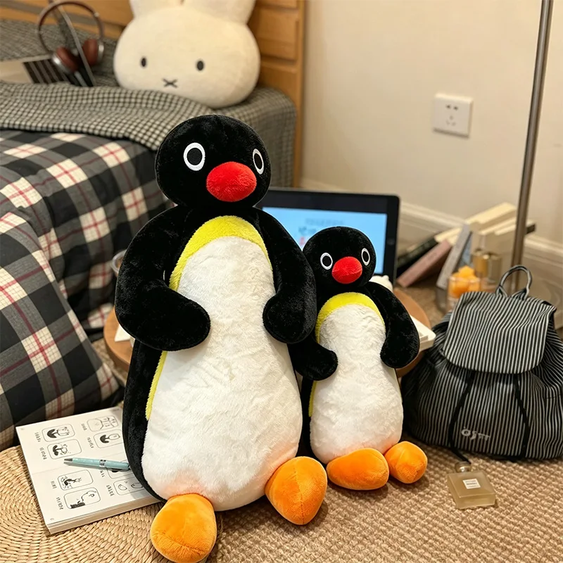 Große &Amp; Kleine Pingu Pinguin Plüschtiere Cartoon-Familie Pinguine Weiche Flauschige Puppen Sofakissen Sammlerstück Geschenk Große &Amp; Kleine Pingu Pinguin Plüschtiere Cartoon-Familie Pinguine Weiche Flauschige Puppen Sofakissen Sammlerstück Geschenk - Image 2
