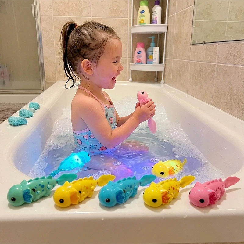 1/4 Stück Outdoor Lichtempfindlicher Schwimmender Fisch Elektrisches Haustier Roboterfisch Badewannen-Interaktives Spielzeug Kann Schwimmen Buntes Haustier Salamander 1/4 Stück Outdoor Lichtempfindlicher Schwimmender Fisch Elektrisches Haustier Roboterfisch Badewannen-Interaktives Spielzeug Kann Schwimmen Buntes Haustier Salamander - Image 16