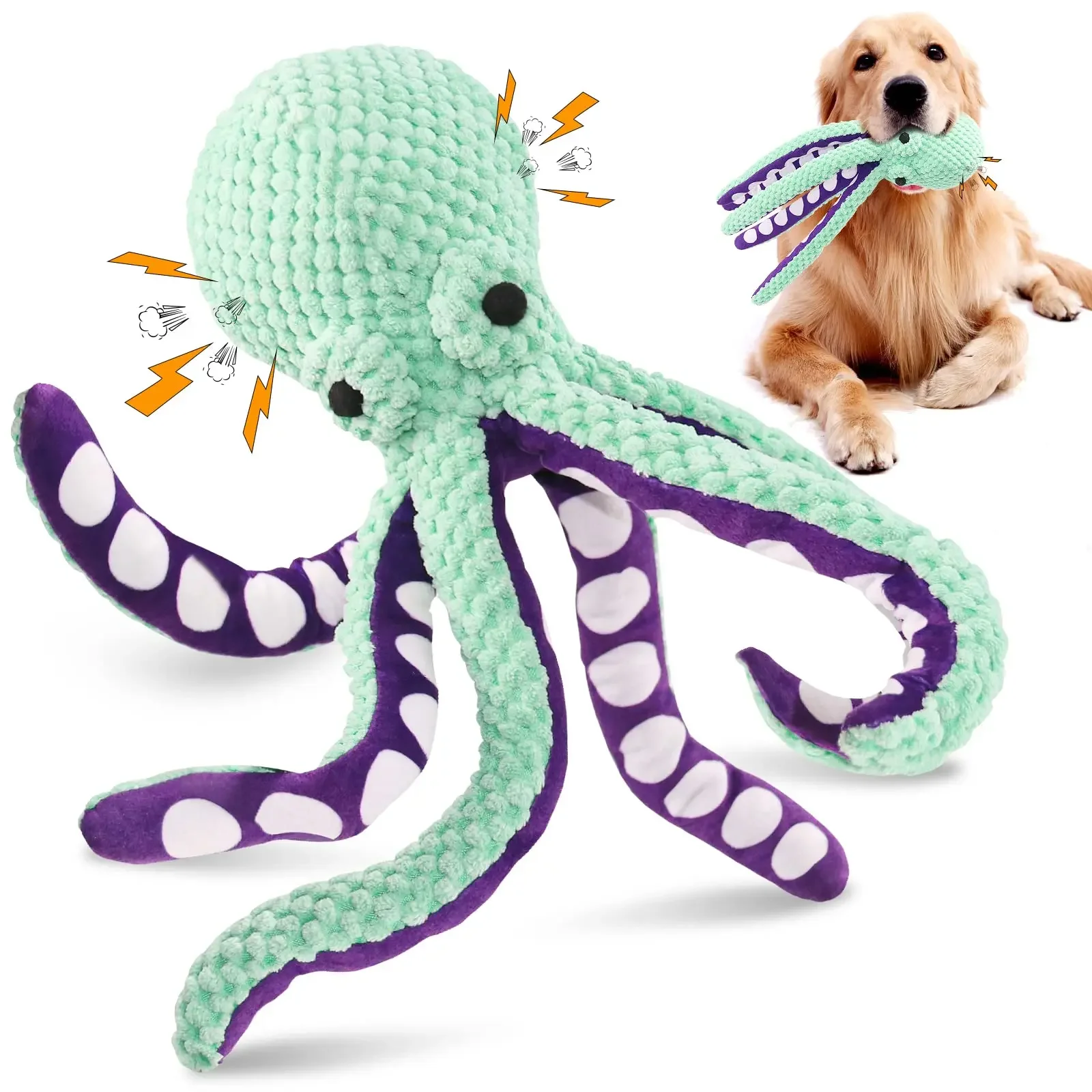 Haustier Plüsch Spielzeug Katze Hund Stimme Octopus Shell Puzzle Spielzeug Biss Beständig Interaktive Haustier Hund Zähne Reinigung Kauen Spielzeug Pet Liefert Haustier Plüsch Spielzeug Katze Hund Stimme Octopus Shell Puzzle Spielzeug Biss Beständig Interaktive Haustier Hund Zähne Reinigung Kauen Spielzeug Pet Liefert - Image 7