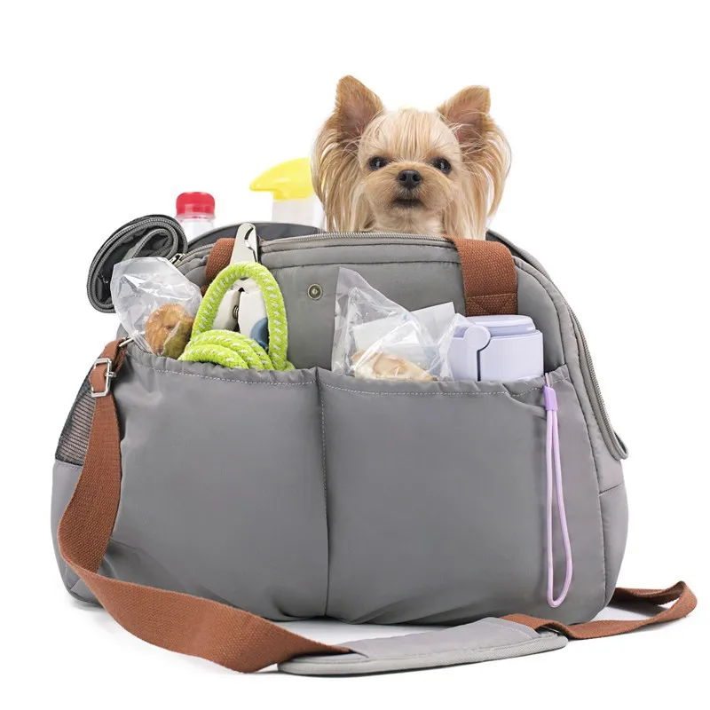 Portable Pet Dog Carrier Cat Travel Bag With Cover For Small Dogs Cats Puppies Soft-Sides Dog Car Seat Safe Bed Dog Handbag Portable Pet Dog Carrier Cat Travel Bag With Cover For Small Dogs Cats Puppies Soft-Sides Dog Car Seat Safe Bed Dog Handbag - Image 2