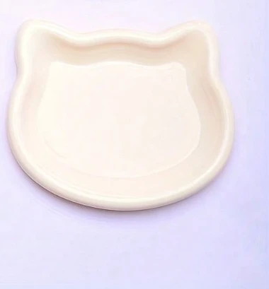Home Pet Cat Bowl - Plastic Food Dish For Kittens Low-Profile Bowl For Canned Snacks Freeze-Dried Non-Slip Cat Feeding Plate Home Pet Cat Bowl - Plastic Food Dish For Kittens Low-Profile Bowl For Canned Snacks Freeze-Dried Non-Slip Cat Feeding Plate - Image 7