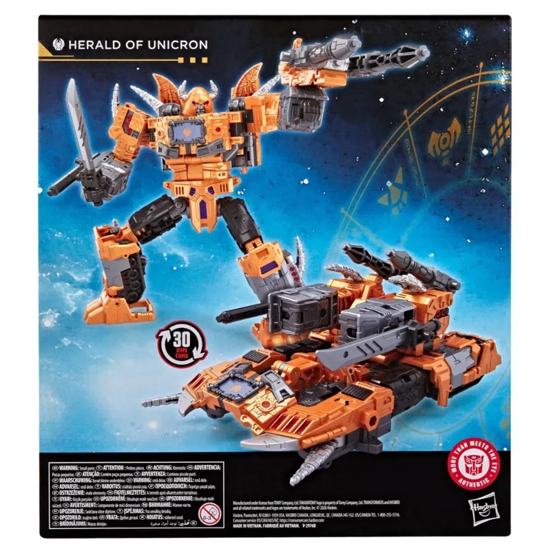 Genuine Hasbro Transformers Age Of The Primes Herald Of Unicron Transformable Robot Tank Action Figure Model Toy In Stock Genuine Hasbro Transformers Age Of The Primes Herald Of Unicron Transformable Robot Tank Action Figure Model Toy In Stock - Image 4