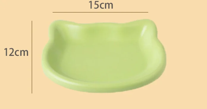 Home Pet Cat Bowl - Plastic Food Dish For Kittens Low-Profile Bowl For Canned Snacks Freeze-Dried Non-Slip Cat Feeding Plate Home Pet Cat Bowl - Plastic Food Dish For Kittens Low-Profile Bowl For Canned Snacks Freeze-Dried Non-Slip Cat Feeding Plate - Image 11