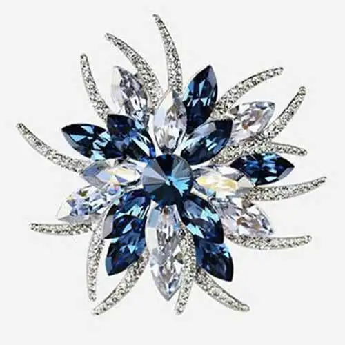 Mehrfarbige Kristallblumen-Brosche, Voll Mit Strass Besetztes Sonnenstrahl-Design, Luxuriöse Statement-Anstecknadel, Eleganter Modeschmuck Für Damen, Ideal Für Mäntel &Amp; Kleider, Perfektes Geschenk Für Hochzeiten &Amp; Partys Mehrfarbige Kristallblumen-Brosche, Voll Mit Strass Besetztes Sonnenstrahl-Design, Luxuriöse Statement-Anstecknadel, Eleganter Modeschmuck Für Damen, Ideal Für Mäntel &Amp; Kleider, Perfektes Geschenk Für Hochzeiten &Amp; Partys - Image 6