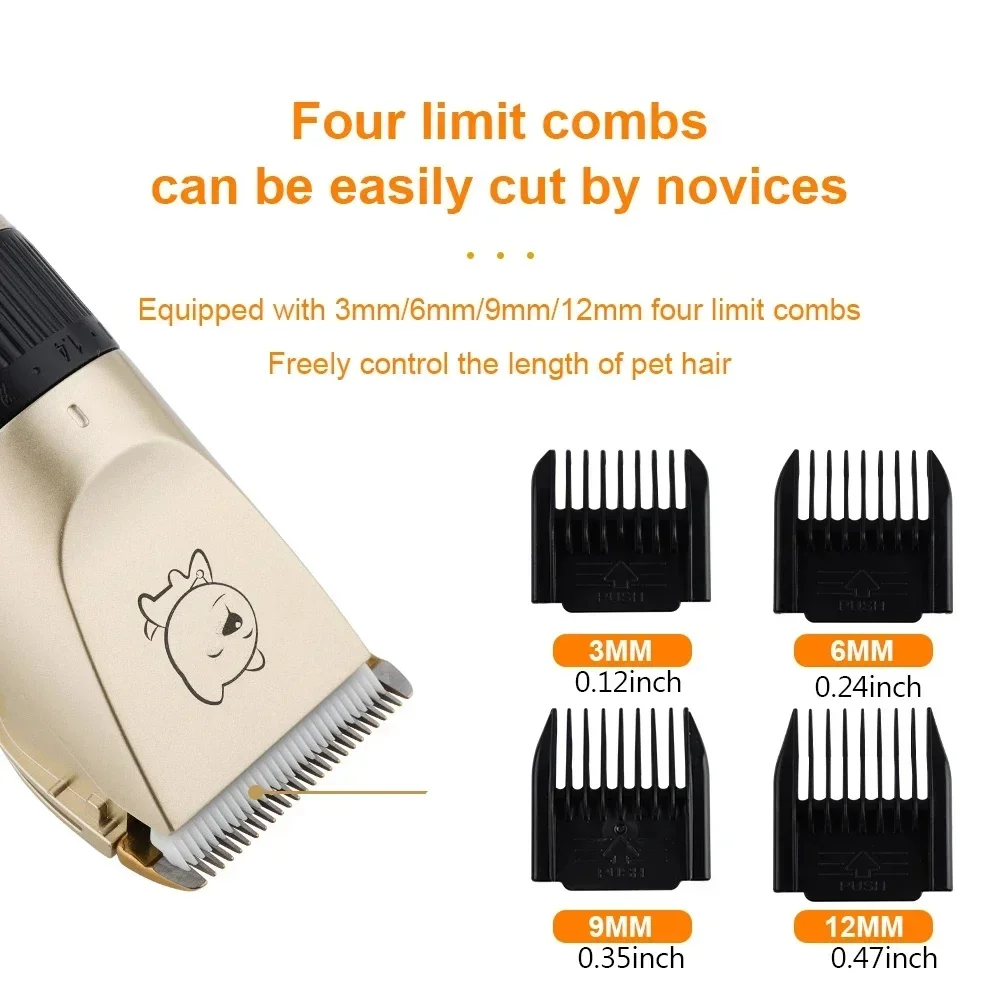 Hund Professionelle Haarschneidemaschine Elektrische Pflege Trimmer Für Haustiere Usb Aufladbare Katze Rasierer Tiere Haarschnitt Maschine Hund Professionelle Haarschneidemaschine Elektrische Pflege Trimmer Für Haustiere Usb Aufladbare Katze Rasierer Tiere Haarschnitt Maschine - Image 2
