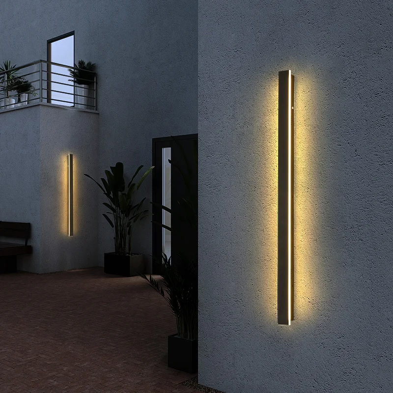 Led Außenwandleuchte Modern Wasserdicht Ip65 Villa Veranda Garten Terrasse Außenwandlampe Regenfest Vor Der Garagentür Lampe Led Außenwandleuchte Modern Wasserdicht Ip65 Villa Veranda Garten Terrasse Außenwandlampe Regenfest Vor Der Garagentür Lampe – Bild 5