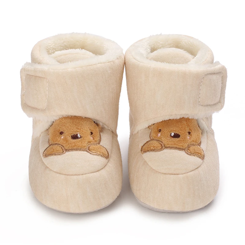 Mode Baby Mädchen Jungen Niedliche Weiche Cartoon Baumwolle Kleinkind Schuhe Lauflernschuhe Für Neugeborene Mode Baby Mädchen Jungen Niedliche Weiche Cartoon Baumwolle Kleinkind Schuhe Lauflernschuhe Für Neugeborene - Image 4