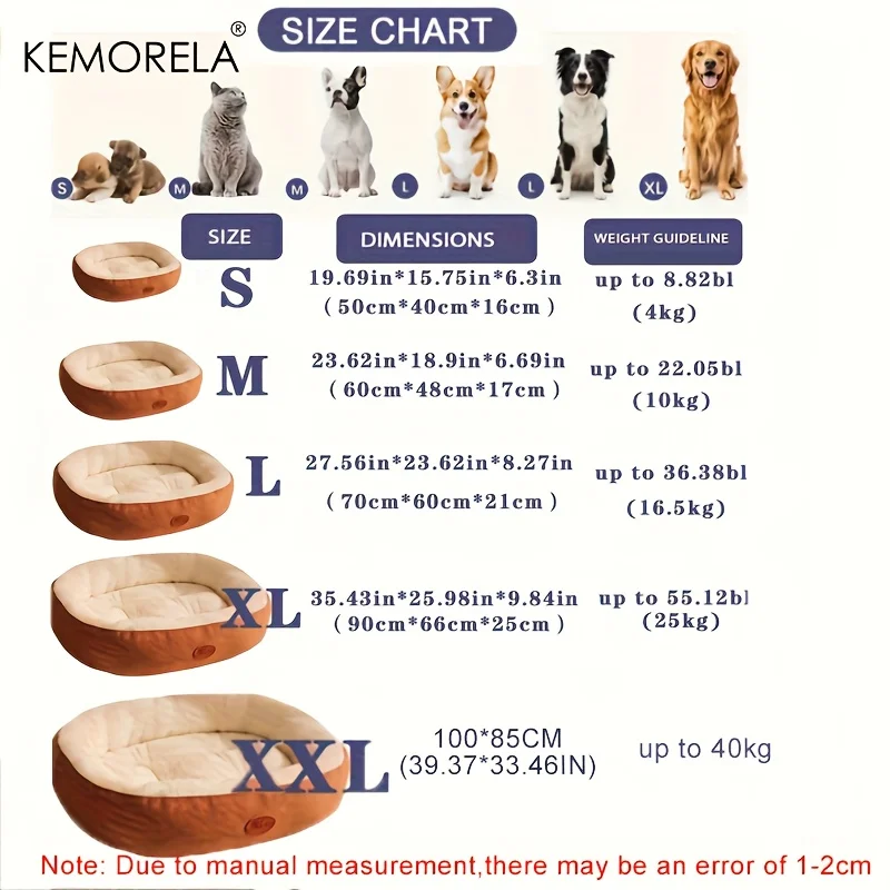 Cozy Oval Snuggle Pet Bed, Plush &Amp; Thickened Cat Bed Warm And Secure Bed For Cats And Small Medium Dogs, All Seasons Cozy Oval Snuggle Pet Bed, Plush &Amp; Thickened Cat Bed Warm And Secure Bed For Cats And Small Medium Dogs, All Seasons - Image 6