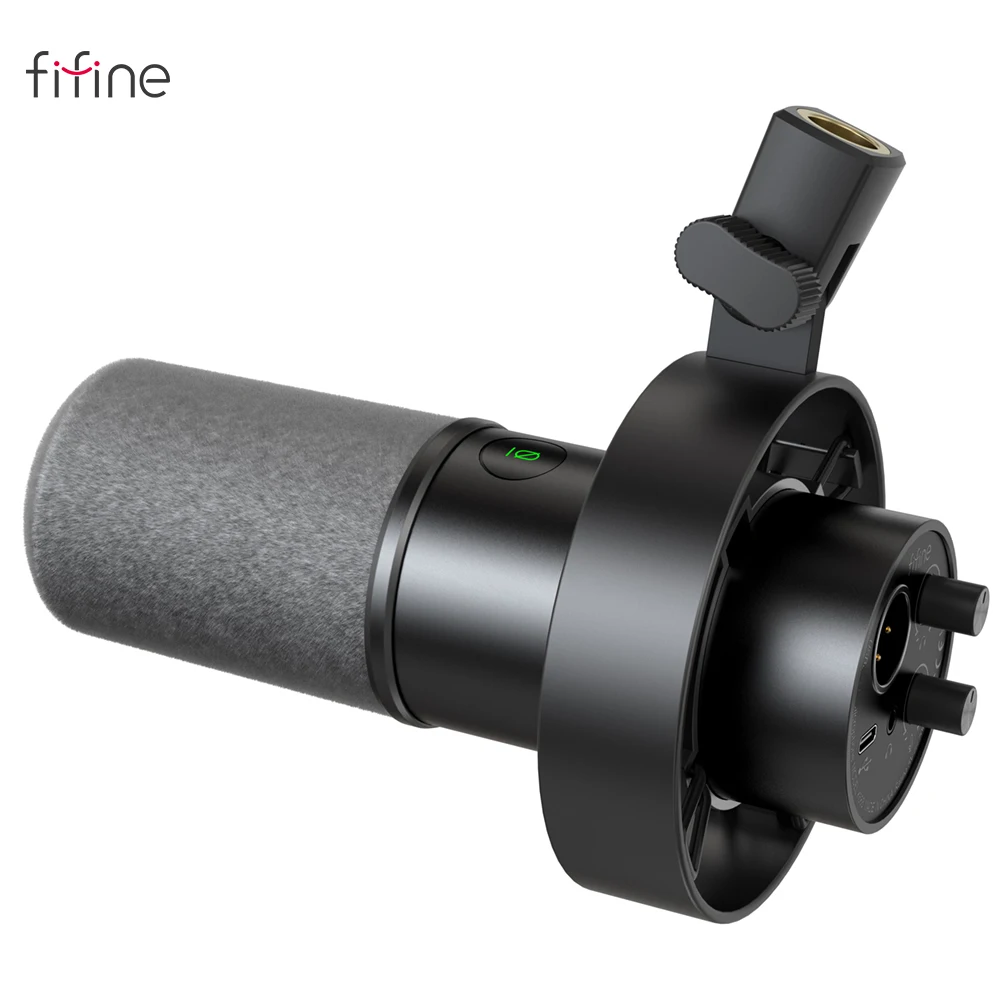 Fifine K688 Usb/Xlr-Dynamikmikrofon Mit Stoßdämpferhalterung, Touch-Stummschaltung, Kopfhöreranschluss &Amp; Lautstärkeregler Für Pc Fifine K688 Usb/Xlr-Dynamikmikrofon Mit Stoßdämpferhalterung, Touch-Stummschaltung, Kopfhöreranschluss &Amp; Lautstärkeregler Für Pc - Image 7
