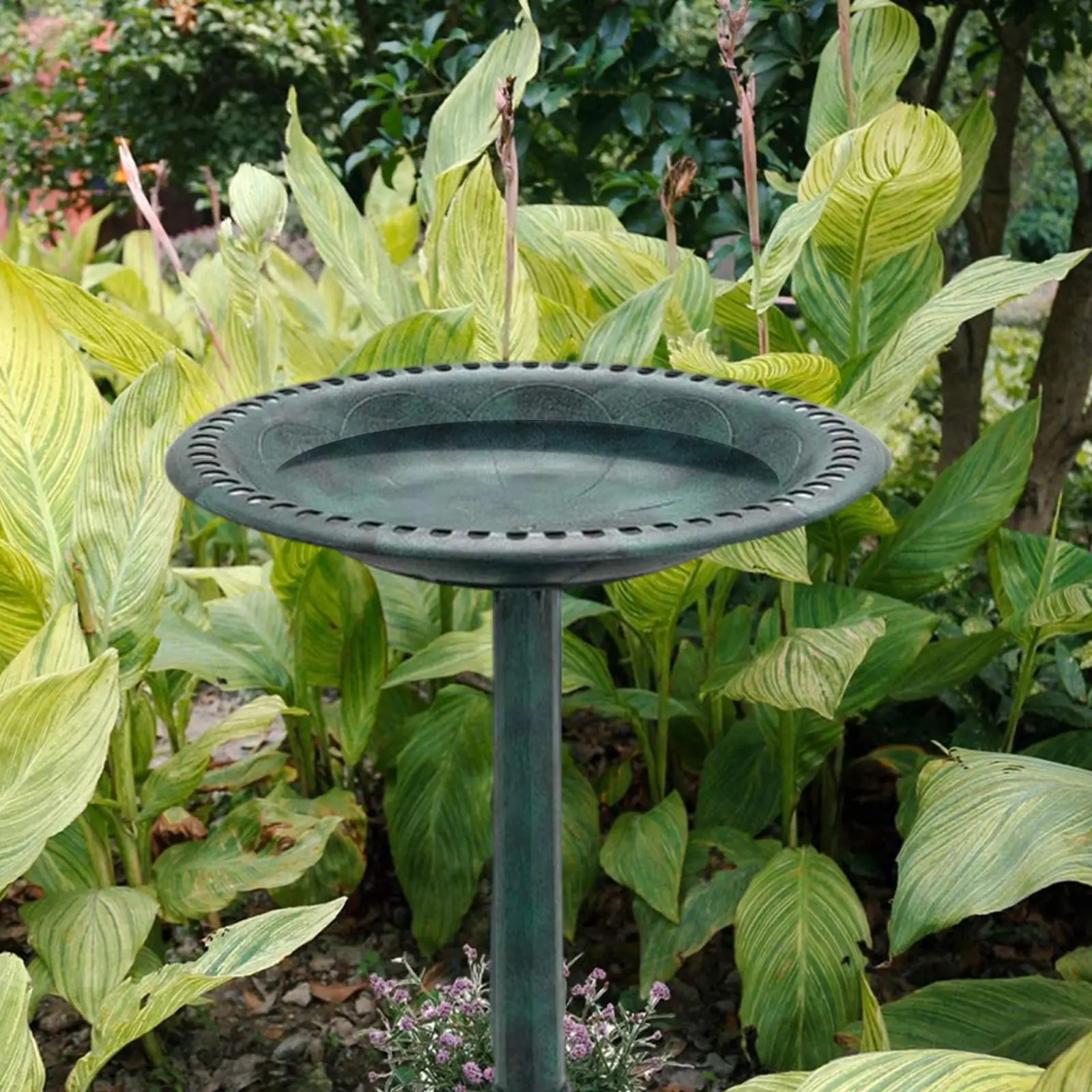 Garten Vogel Bad Im Antiken Stil Wetter Beständige Stehende Vogel Bäder Für Balkon Rasen Garten Vogel Bad Im Antiken Stil Wetter Beständige Stehende Vogel Bäder Für Balkon Rasen - Image 3