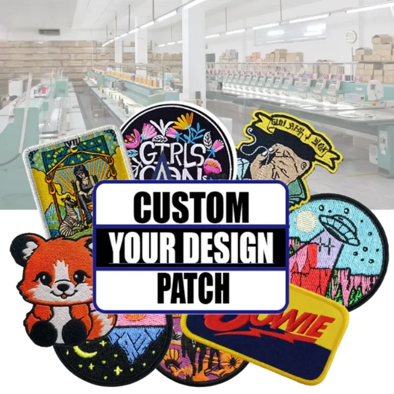 Personalisierte, Bestickte Chenille-Aufnäher Zum Aufbügeln Oder Mit Selbstkleber, Zum Annähen Auf Hüte, Kleidung Und Für Bastelarbeiten Personalisierte, Bestickte Chenille-Aufnäher Zum Aufbügeln Oder Mit Selbstkleber, Zum Annähen Auf Hüte, Kleidung Und Für Bastelarbeiten - Image 4
