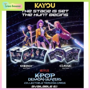 Offizielle KAYOU K-Pop Demon Hunters Classic Edition Sammelkarten – Authentische Anime-Sammlerstücke, Geschenk für K-Pop-Fans