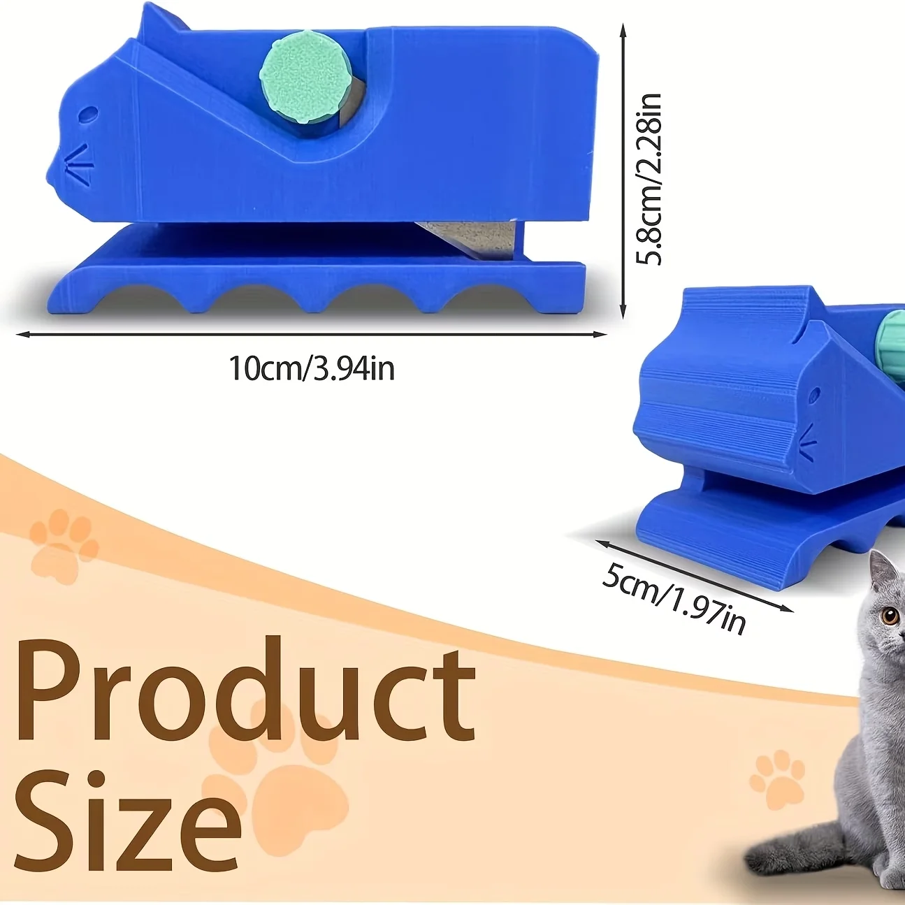 Katzenförmiger Kartonschneider – Handheld Diy Werkzeug Für Kartonstreifen Katzenförmiger Kartonschneider – Handheld Diy Werkzeug Für Kartonstreifen - Image 4