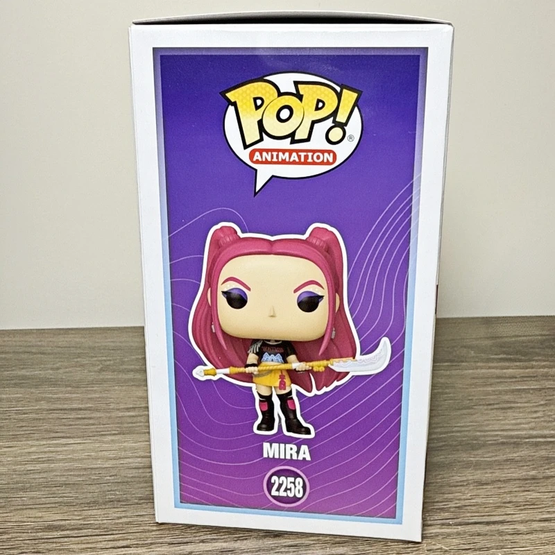 Funko Pop! Huntr/X K-Pop Dämonenjäger Mira # 2258 Original Vinyl-Figur Anime Sammlerstück Modell Desktop-Ornament Geschenk Für Fans Funko Pop! Huntr/X K-Pop Dämonenjäger Mira # 2258 Original Vinyl-Figur Anime Sammlerstück Modell Desktop-Ornament Geschenk Für Fans - Image 2