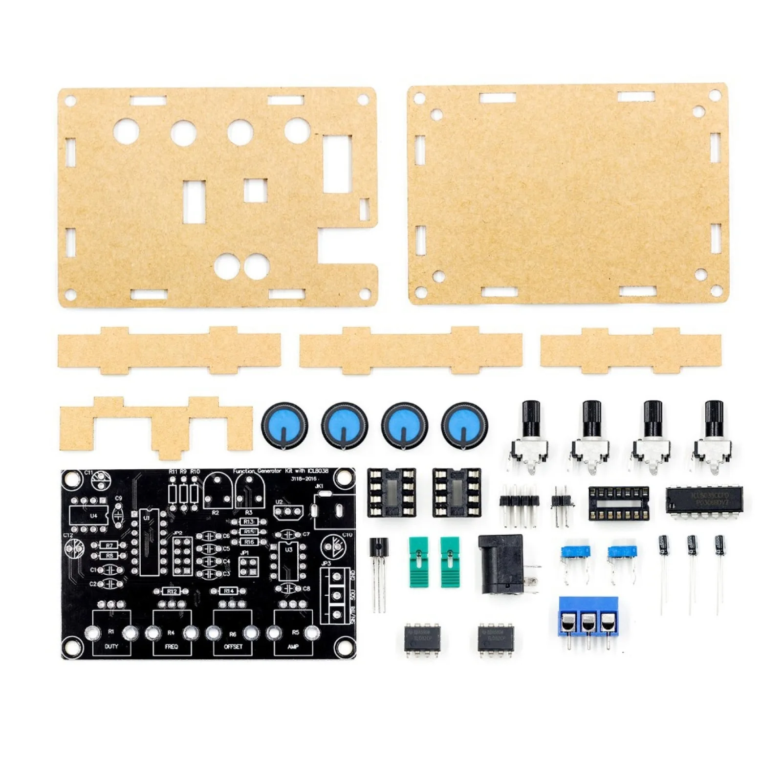 Icl8038 Signalgenerator Diy-Bausatz 5 Hz–400 Khz – 12 V Mehrwellen-Signalgenerator Für Elektronikexperimente, Schaltungsbau &Amp; Löten Icl8038 Signalgenerator Diy-Bausatz 5 Hz–400 Khz – 12 V Mehrwellen-Signalgenerator Für Elektronikexperimente, Schaltungsbau &Amp; Löten - Image 5