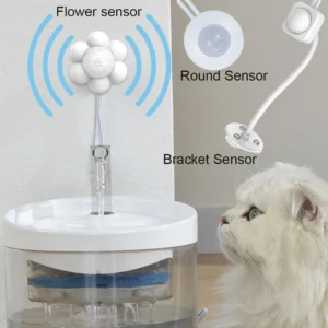 Neue Automatische Haustier Wasser Dispenser Motion Sensor Filter Brunnen Universal Infrarot USB Powered Detektor Hund Katze Zubehör