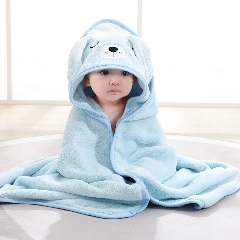Cartoon Animal Baby Bath Towels Soft Newborn Hooded Towel Blanket Toddler Bathrobe Warm Sleeping Swaddle Wrap For Boys Girls Cartoon Animal Baby Bath Towels Soft Newborn Hooded Towel Blanket Toddler Bathrobe Warm Sleeping Swaddle Wrap For Boys Girls - Image 7