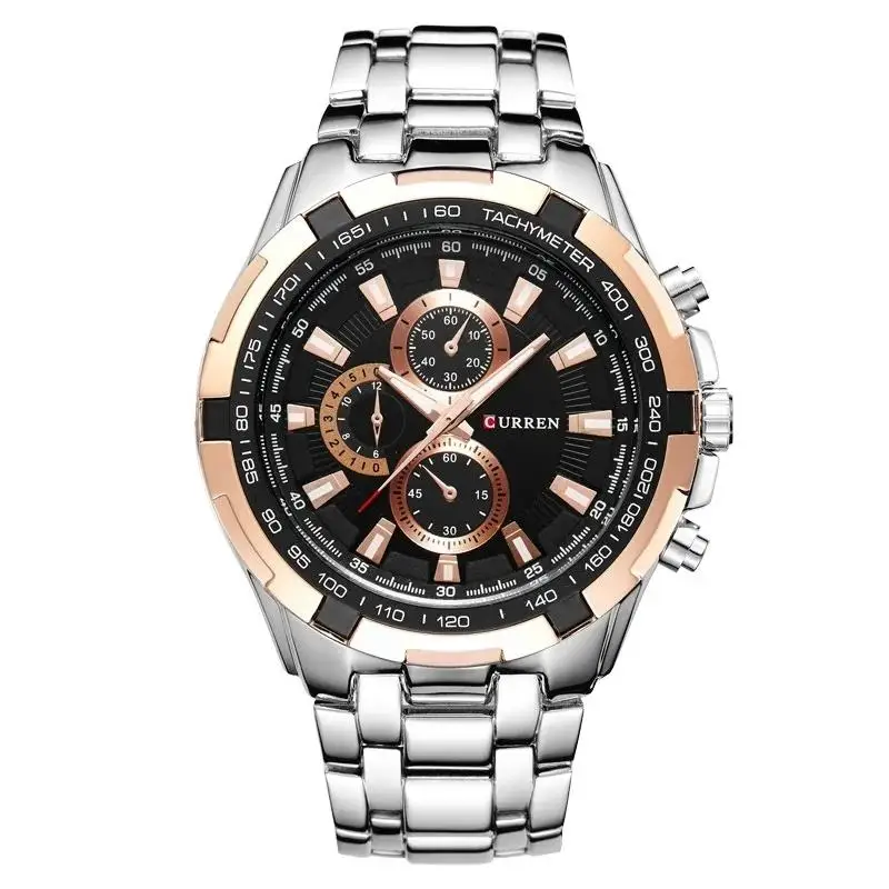 Curren 8023 Quarzuhr Männer Wasserdichte Sport Militär Uhren Herren Business Edelstahl Armbanduhr Männliche Uhr Reloj Hombre Curren 8023 Quarzuhr Männer Wasserdichte Sport Militär Uhren Herren Business Edelstahl Armbanduhr Männliche Uhr Reloj Hombre - Image 11