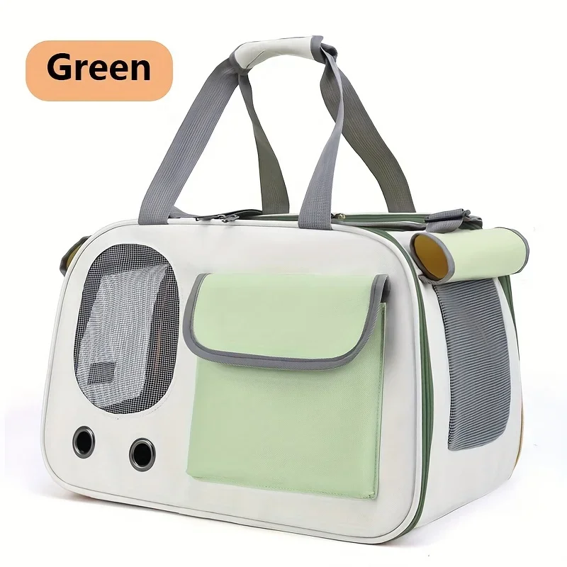 1Pcs Portable Pet Carrier Cat Bag For Cats And Dogs Ideal For Travel And Outdoor Activities Suitable For Cats And Small Dogs 1Pcs Portable Pet Carrier Cat Bag For Cats And Dogs Ideal For Travel And Outdoor Activities Suitable For Cats And Small Dogs - Image 8