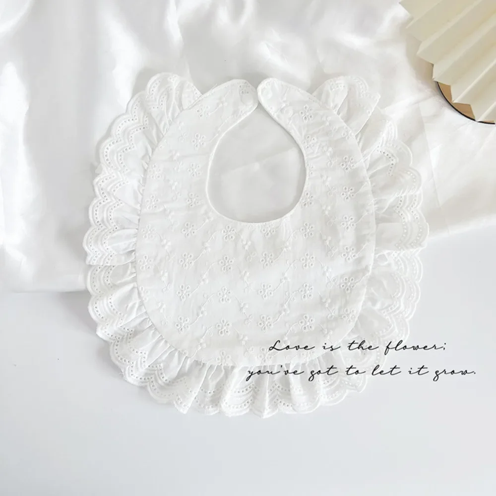 U-Förmige Baby-Baumwolllätzchen, Wasserdicht, Mit Blumenmuster, Baby-Sabberlätzchen, Füttern, Spitze, Speicheltuch, Tücher, Halsbekleidung, Zubehör U-Förmige Baby-Baumwolllätzchen, Wasserdicht, Mit Blumenmuster, Baby-Sabberlätzchen, Füttern, Spitze, Speicheltuch, Tücher, Halsbekleidung, Zubehör - Image 15
