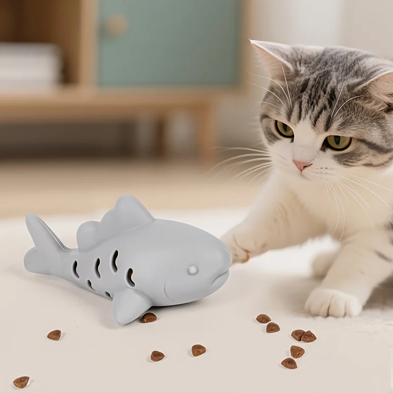 1Pc Interactive Cat &Amp; Dog Toy - Durable Bite-Resistant Design, Hiding Food &Amp; Grinding Teeth Entertainment For Small Pets 1Pc Interactive Cat &Amp; Dog Toy - Durable Bite-Resistant Design, Hiding Food &Amp; Grinding Teeth Entertainment For Small Pets - Image 2