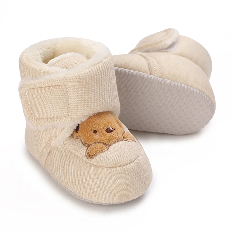 Mode Baby Mädchen Jungen Niedliche Weiche Cartoon Baumwolle Kleinkind Schuhe Lauflernschuhe Für Neugeborene Mode Baby Mädchen Jungen Niedliche Weiche Cartoon Baumwolle Kleinkind Schuhe Lauflernschuhe Für Neugeborene - Image 3