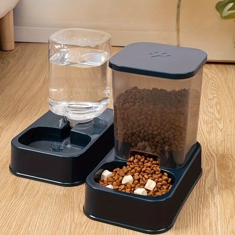 Automatic Cat &Amp; Dog Feeder With Drinker, Smart Portion Control Pet Food Bowl Set, No Battery Required Automatic Cat &Amp; Dog Feeder With Drinker, Smart Portion Control Pet Food Bowl Set, No Battery Required - Image 8