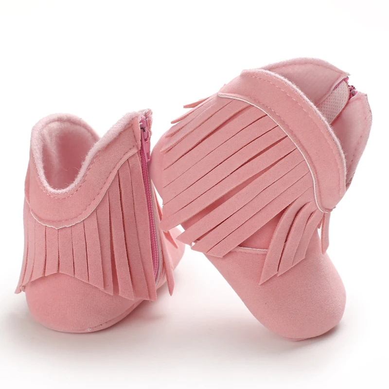 Toddler Footwear Boots Newborns Prewalkers For Unisex Baby Boys Girls Winter Keep Warm Moccasins Tassel Footwear Shoes 0-18M Toddler Footwear Boots Newborns Prewalkers For Unisex Baby Boys Girls Winter Keep Warm Moccasins Tassel Footwear Shoes 0-18M - Image 10
