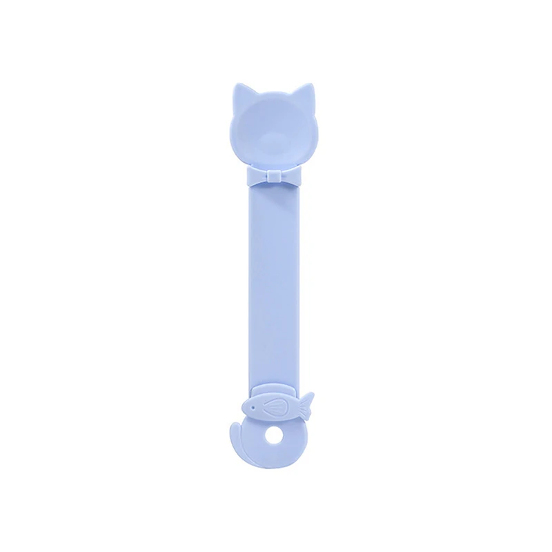 Katze Streifen Feeder Löffel Langen Griff Katzenfutter Streifen Squeezer Haustier Fleisch Schlamm Behandeln Abgabe Löffel Für Katzen Pet Liefert Katze Streifen Feeder Löffel Langen Griff Katzenfutter Streifen Squeezer Haustier Fleisch Schlamm Behandeln Abgabe Löffel Für Katzen Pet Liefert - Image 7
