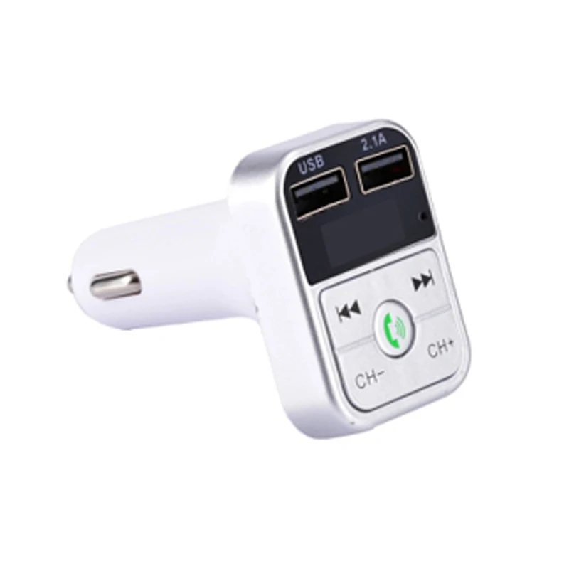 Tragbarer Bluetooth-Auto-Mp3-Player Mit 5.3 Fm-Transmitter, Dual-Usb-Schnellladegerät, Audioempfänger &Amp; Freisprechfunktion Tragbarer Bluetooth-Auto-Mp3-Player Mit 5.3 Fm-Transmitter, Dual-Usb-Schnellladegerät, Audioempfänger &Amp; Freisprechfunktion - Image 8