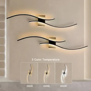 Innen-LED-Wandlampen für Nachttisch, Schlafzimmer, Aluminium, nordische LED-Wandleuchten, Wandleuchte, Beleuchtungskörper für Foyer, Küche